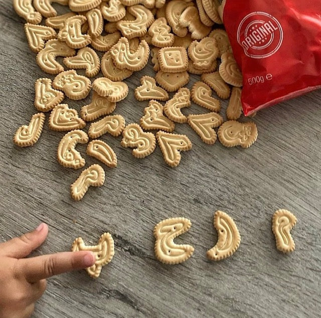 Arabische Alfabet Koekjes