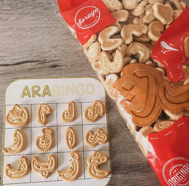 Arabische Alfabet Koekjes