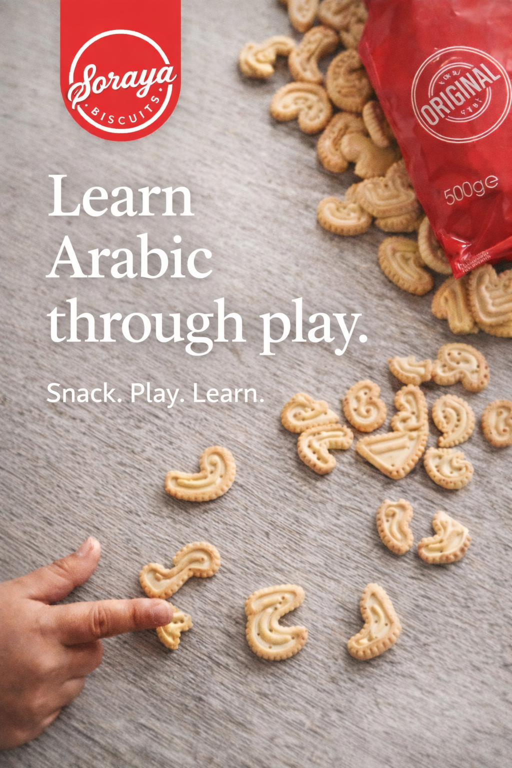 Arabic Alphabet Biscuits