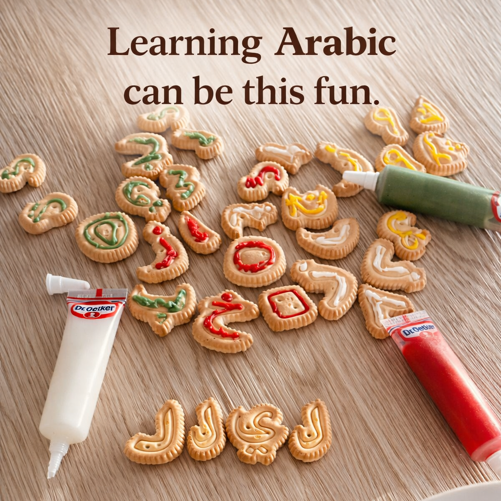 Arabic Alphabet Biscuits